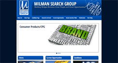 Desktop Screenshot of milmansearch.com
